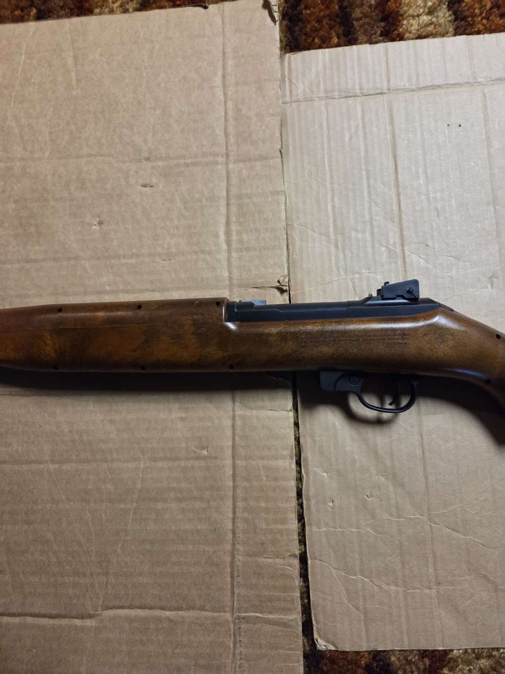 Crossman M 1 Carbine CO 2 Power Full Auto 4.5mm Air Rifle, In Box.-img-3