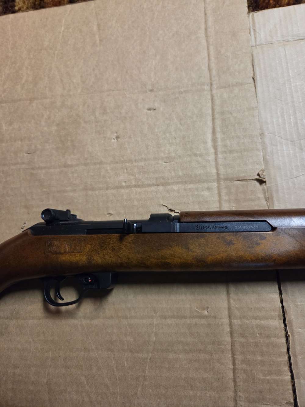 Crossman M 1 Carbine CO 2 Power Full Auto 4.5mm Air Rifle, In Box.-img-1