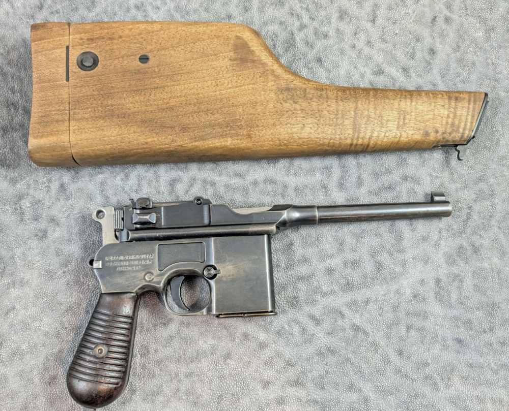 PRE SAMPLE Mauser Schnellfeuer 1932 / 712 Broomhandle Machine Gun-img-0
