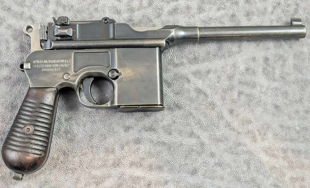 PRE SAMPLE Mauser Schnellfeuer 1932 / 712 Broomhandle Machine Gun-img-7