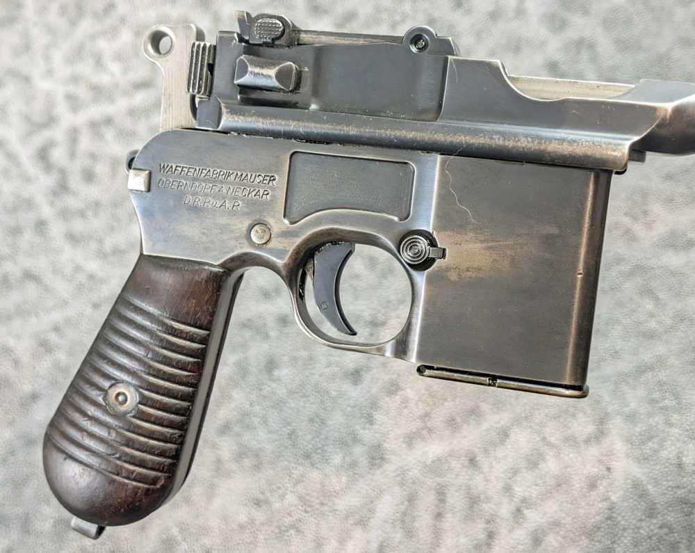 PRE SAMPLE Mauser Schnellfeuer 1932 / 712 Broomhandle Machine Gun-img-9