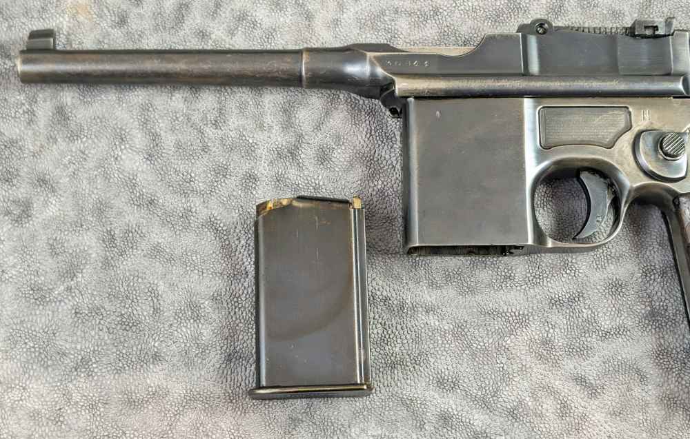 PRE SAMPLE Mauser Schnellfeuer 1932 / 712 Broomhandle Machine Gun-img-12