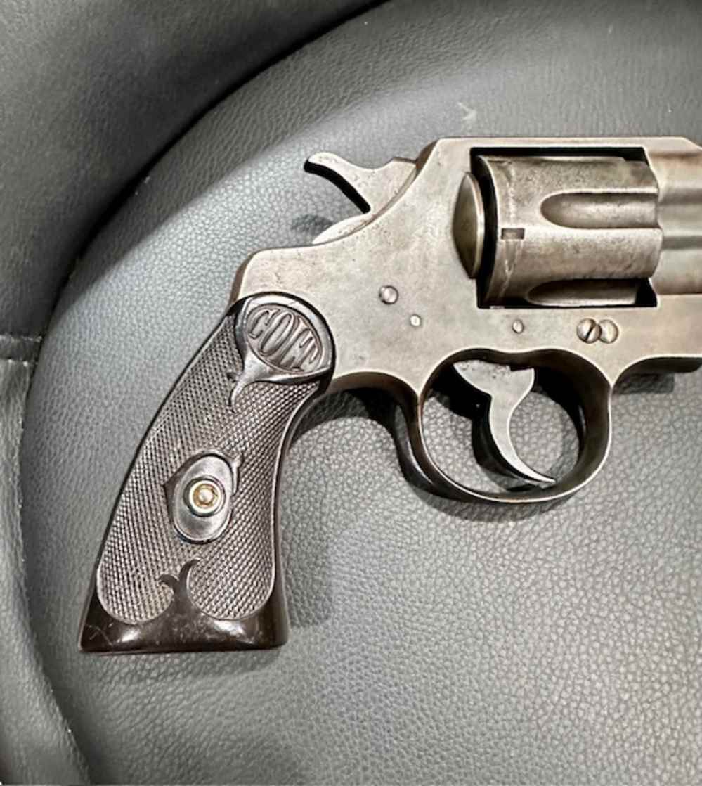 1913 Colt Army Special .38 spl 6" Barrel 6 Rounds Revolver -img-5