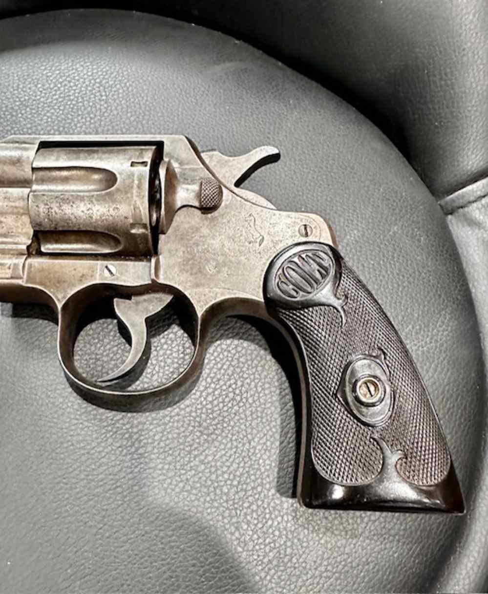 1913 Colt Army Special .38 spl 6" Barrel 6 Rounds Revolver -img-1