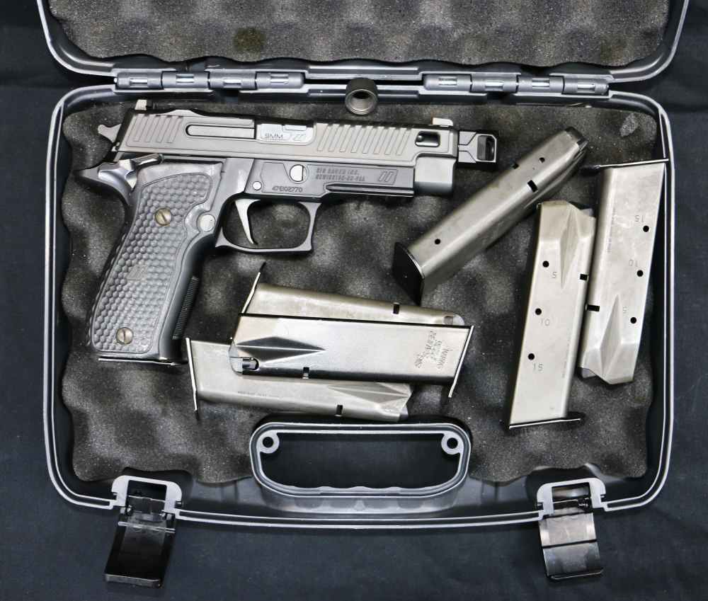 USED! Sig Sauer P226 Zev SAO Full Size 9mm Pistol 7 Magazines-img-32