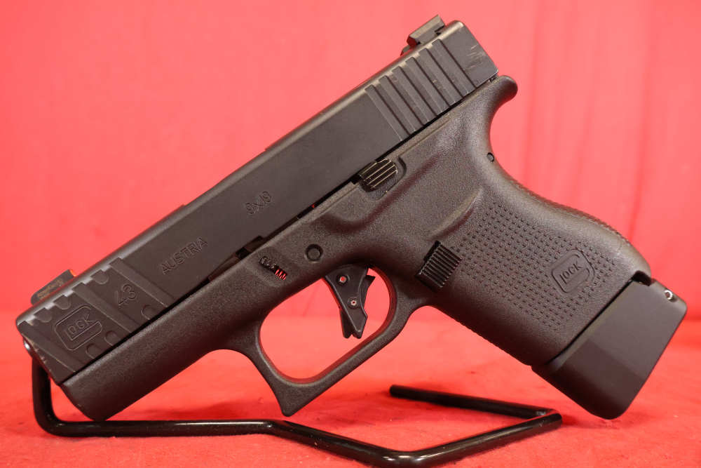 Glock 43 9mm TTI Overwatch Trigger Tritium Holster Front Serrations-img-4