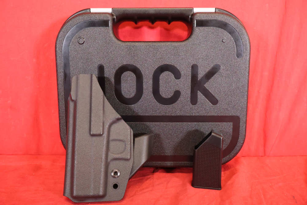 Glock 43 9mm TTI Overwatch Trigger Tritium Holster Front Serrations-img-2