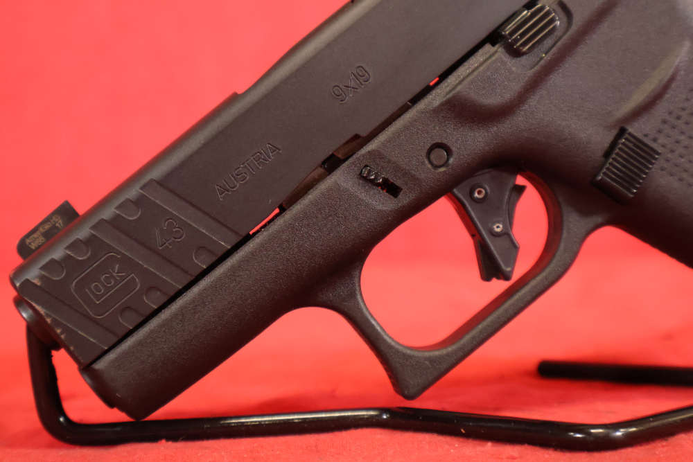 Glock 43 9mm TTI Overwatch Trigger Tritium Holster Front Serrations-img-5