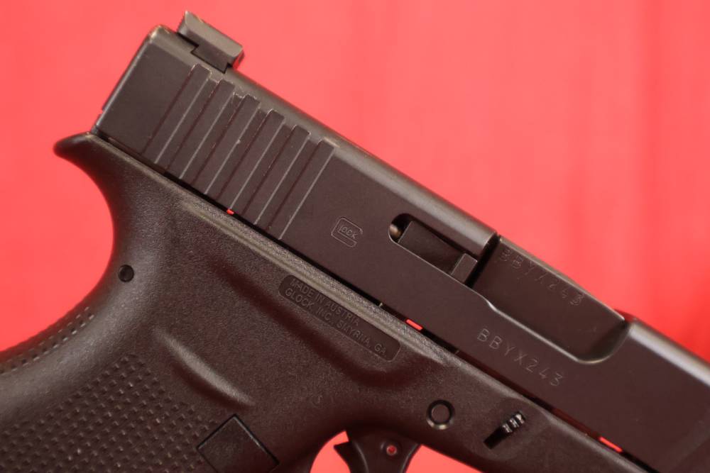 Glock 43 9mm TTI Overwatch Trigger Tritium Holster Front Serrations-img-9