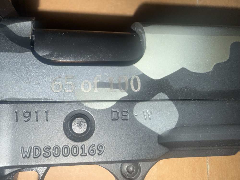CNC Firearms KIMBER 1911 DS WARRIOR STEALTH #65 of 100 Made-img-17