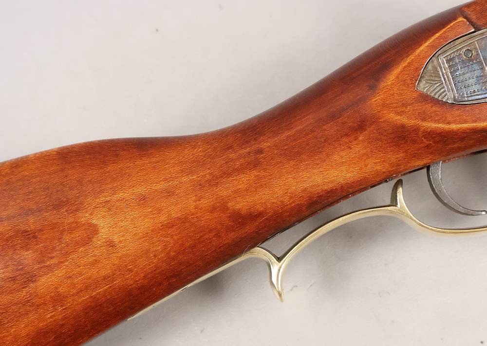 CVA MOUNTAIN RIFLE 50 Cal 32 In Barrel MINT BORE Hawken Muzzleloader NICE-img-11