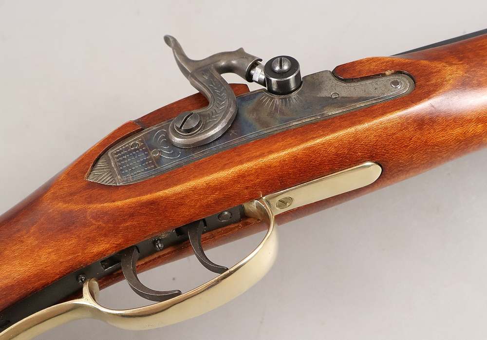 CVA MOUNTAIN RIFLE 50 Cal 32 In Barrel MINT BORE Hawken Muzzleloader NICE-img-19