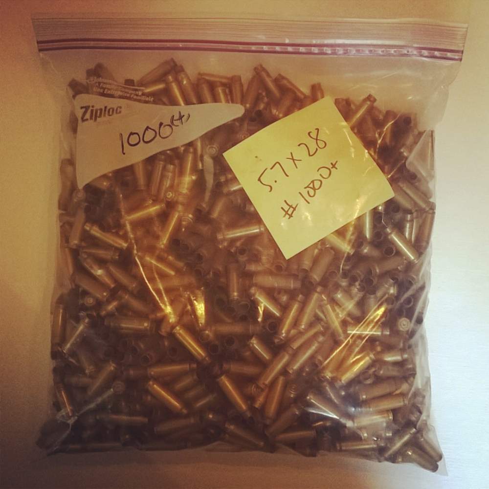 5.7 x 28 fired brass x 2000-img-0