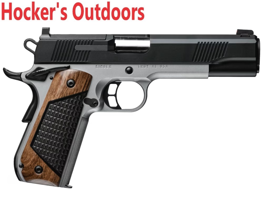 Kimber 1911 Custom Two Tone Next Gen (OR) 45 acp 5" 3200400 Optic Ready-img-0