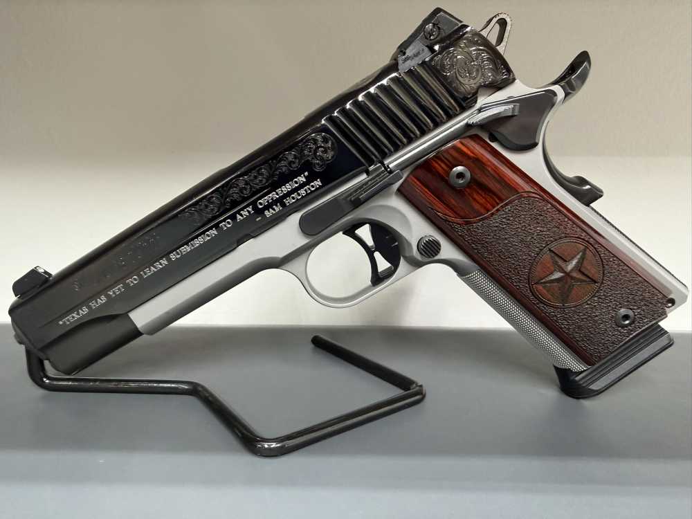 SIG SAUER 1911*TEXAS SILVER LONE STAR LIMITED EDITION RUN*MANUFACTURED 2015-img-2