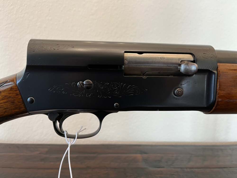 1957 Browning A-5 Light Twelve, Round knob 28" Mod-img-0