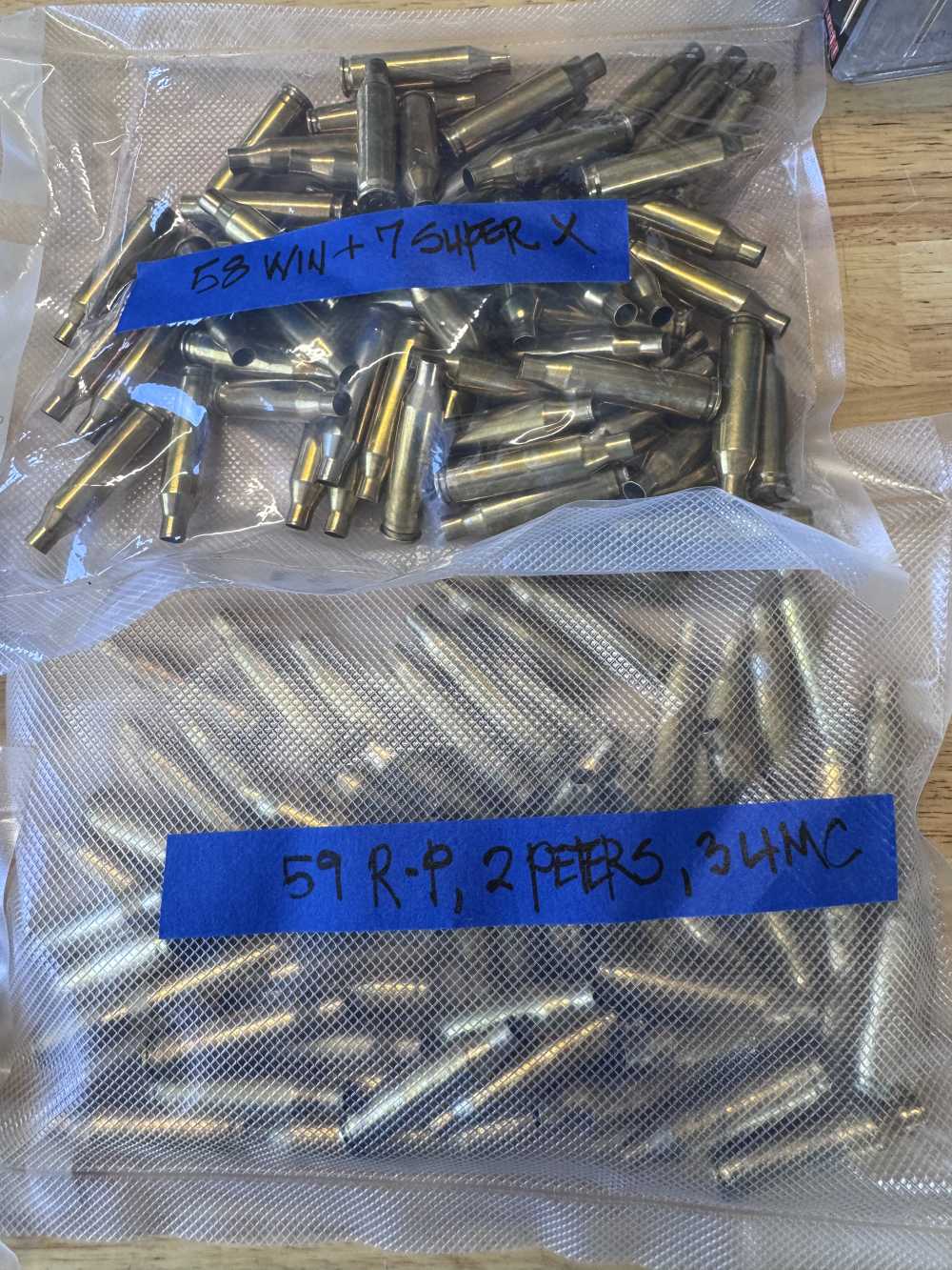 Once Fired .243 Winchester brass. Low Price, No Reserve-img-0