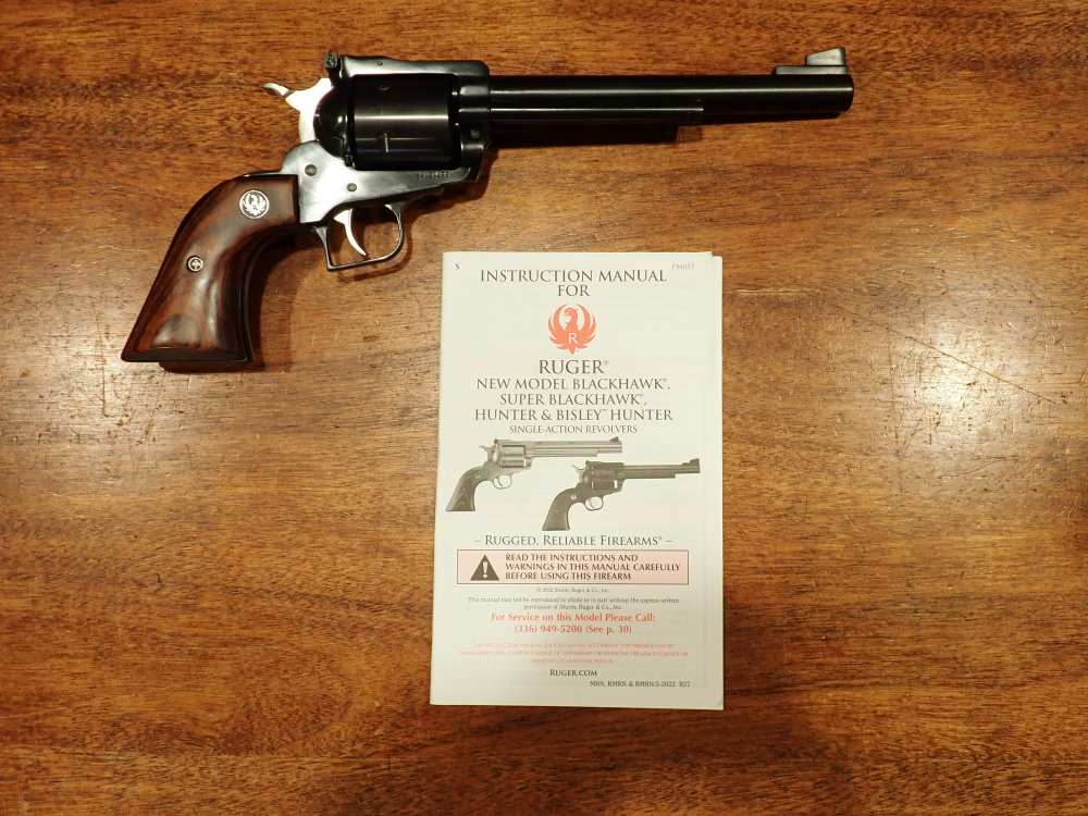 Ruger New Model Super Blackhawk .44 Rem Mag 7.5 Barrel Penny Auction-img-1