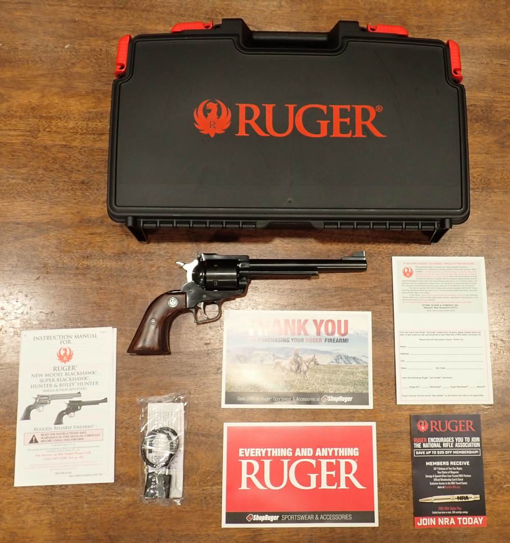 Ruger New Model Super Blackhawk .44 Rem Mag 7.5 Barrel Penny Auction-img-0