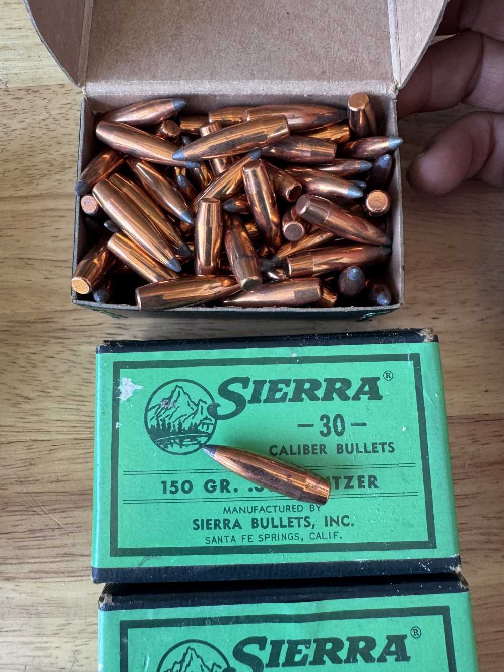 Sierra .308 Spitzer Bullets, Low Starting Price, NO RESERVE! Free shipping.-img-1