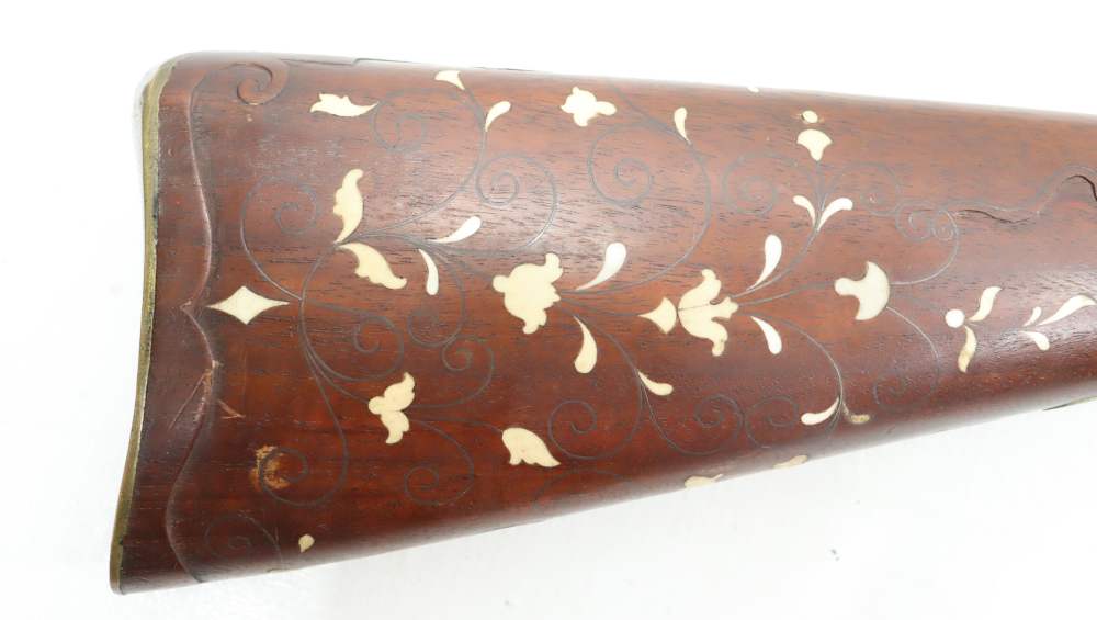 ORG 19th CENTURY ENGLISH R. ASHMORE COACH BLUNDERBUSS FLINTLOCK-img-22