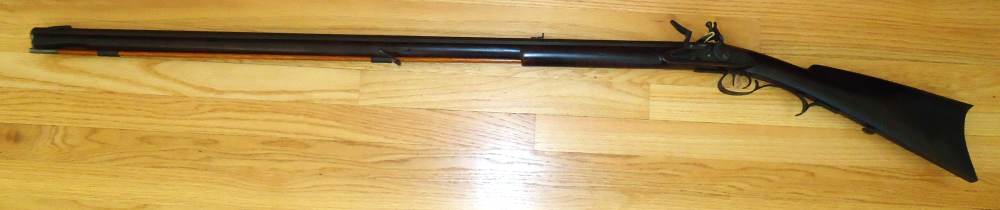 Left hand 54 Cal Southern Mountain Rifle, Flintlock, Siler, Green Mountain-img-0
