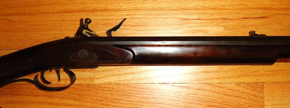 Left hand 54 Cal Southern Mountain Rifle, Flintlock, Siler, Green Mountain-img-5