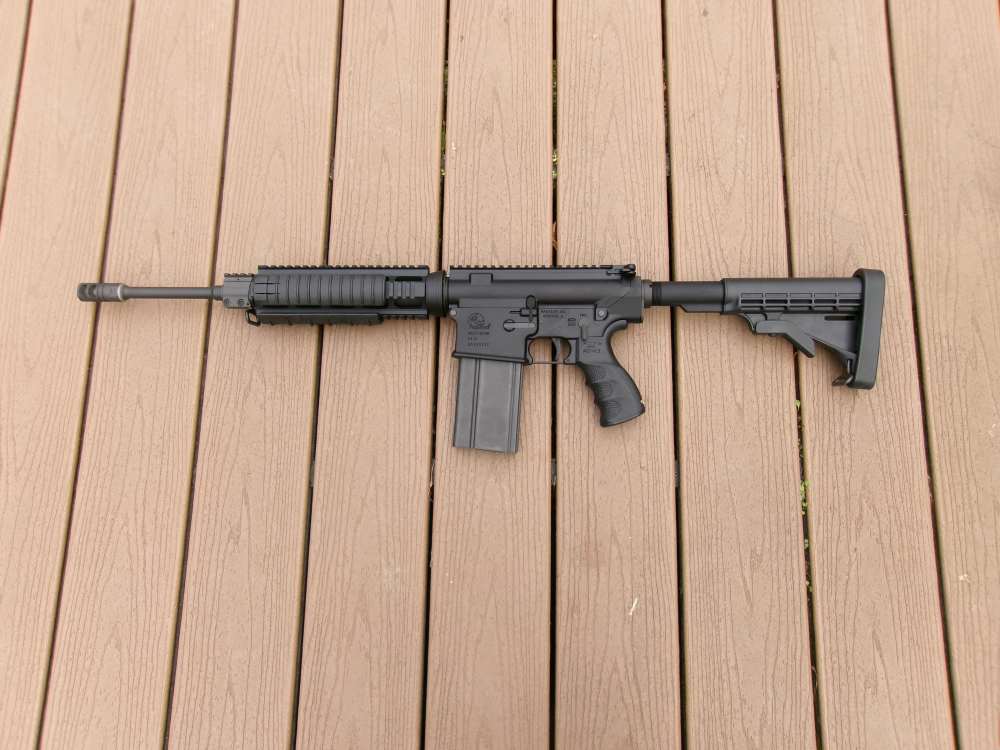 ArmaLite AR-10 .308 Semi Auto 16" Rifle SUPER CLEAN Fired Little $1START-img-2