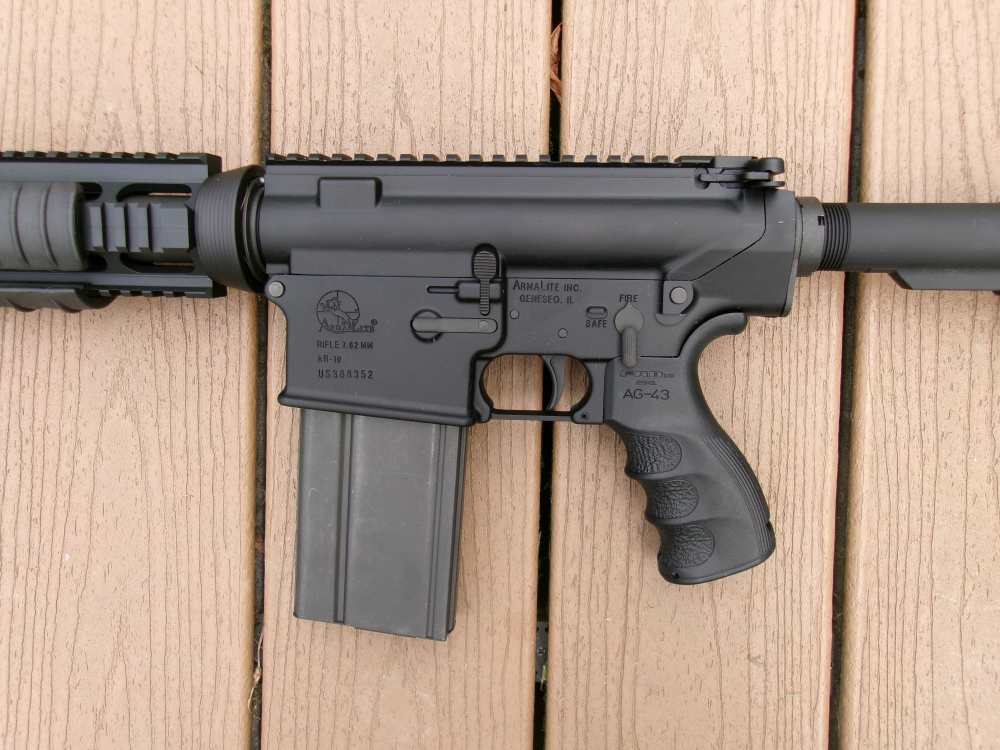 ArmaLite AR-10 .308 Semi Auto 16" Rifle SUPER CLEAN Fired Little $1START-img-4