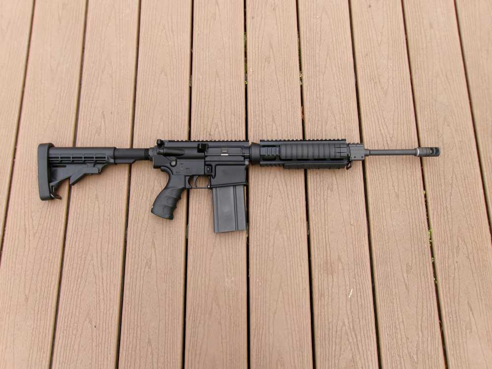 ArmaLite AR-10 .308 Semi Auto 16" Rifle SUPER CLEAN Fired Little $1START-img-7