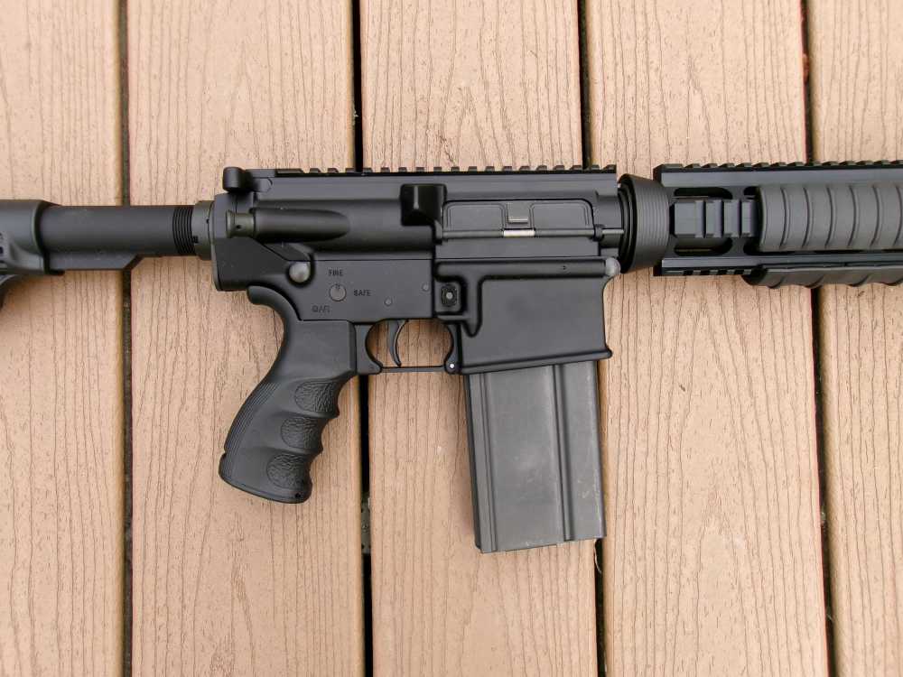 ArmaLite AR-10 .308 Semi Auto 16" Rifle SUPER CLEAN Fired Little $1START-img-9