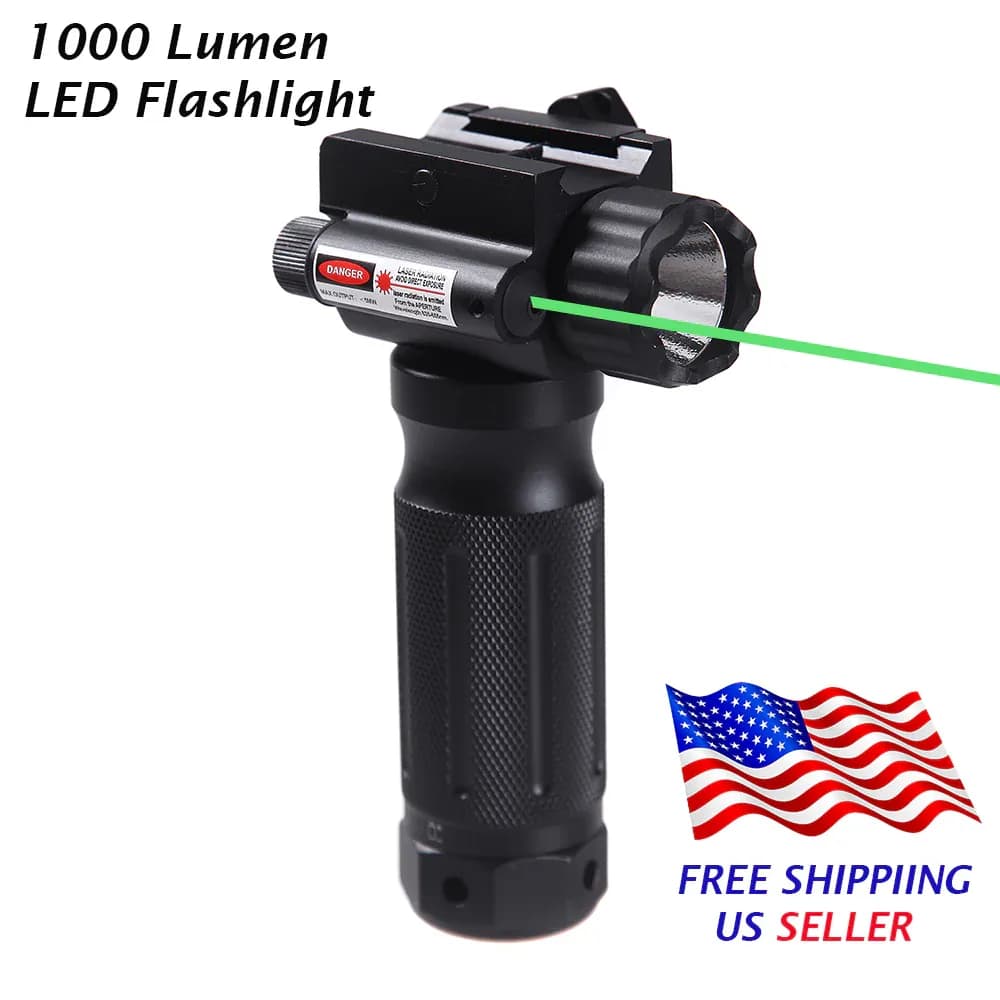 GTZ laser flashlight vertical foregrip for rail. High Quality low $$-img-0