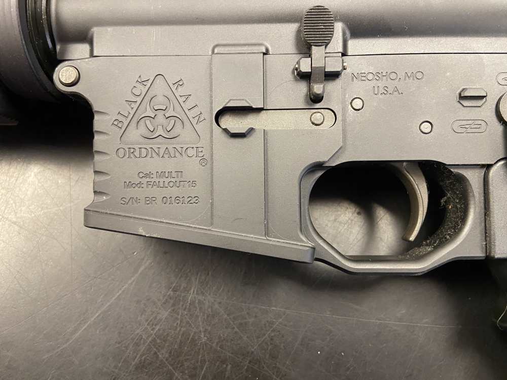 USED Black Rain Ordnance FALLOUT15 16.1" 5.56 W/ CORE M4 Style Upper-img-2