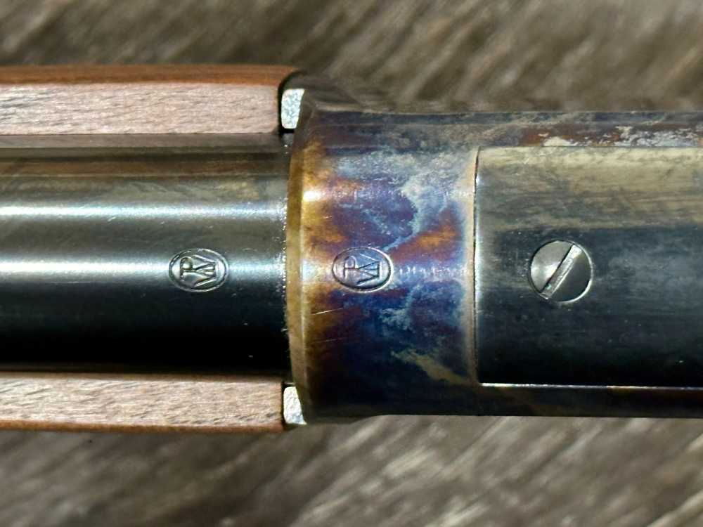 WINCHESTER 1873 SHORT RIFLE COLOR CASE HARDENED 44-40 WIN 20" GREAT WOOD-img-16
