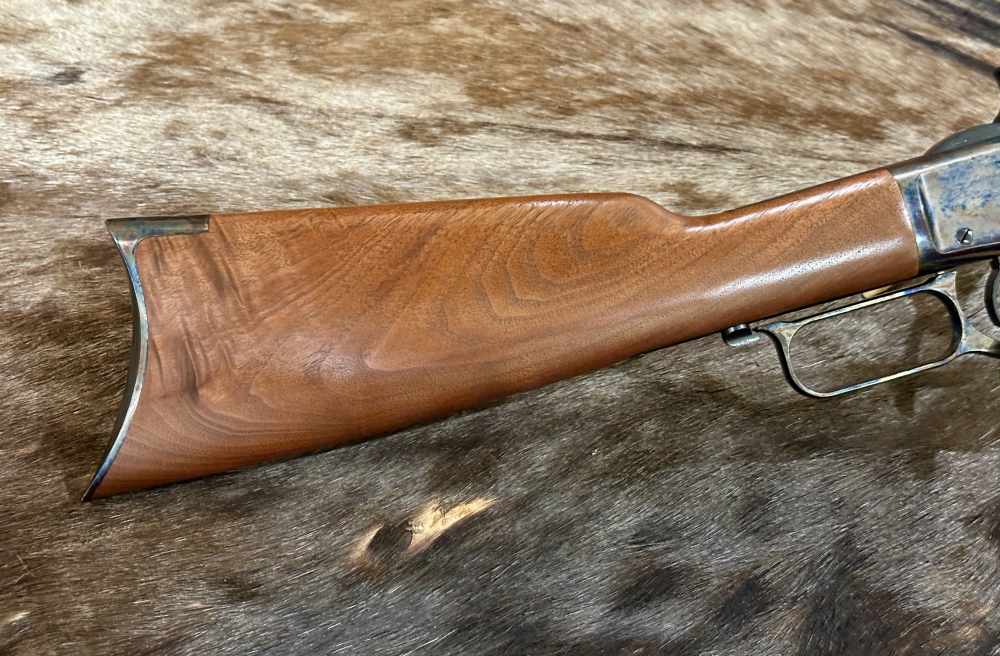WINCHESTER 1873 SHORT RIFLE COLOR CASE HARDENED 44-40 WIN 20" GOOD WOOD-img-0