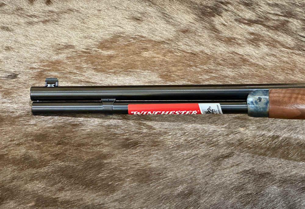 WINCHESTER 1873 SHORT RIFLE COLOR CASE HARDENED 44-40 WIN 20" GOOD WOOD-img-13
