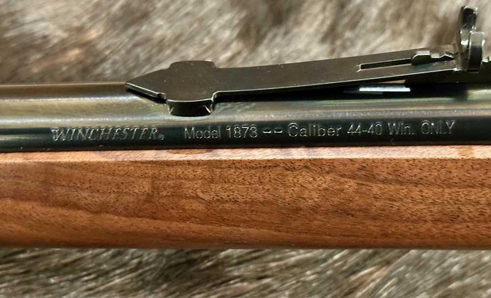 WINCHESTER 1873 SHORT RIFLE COLOR CASE HARDENED 44-40 WIN 20" GOOD WOOD-img-14