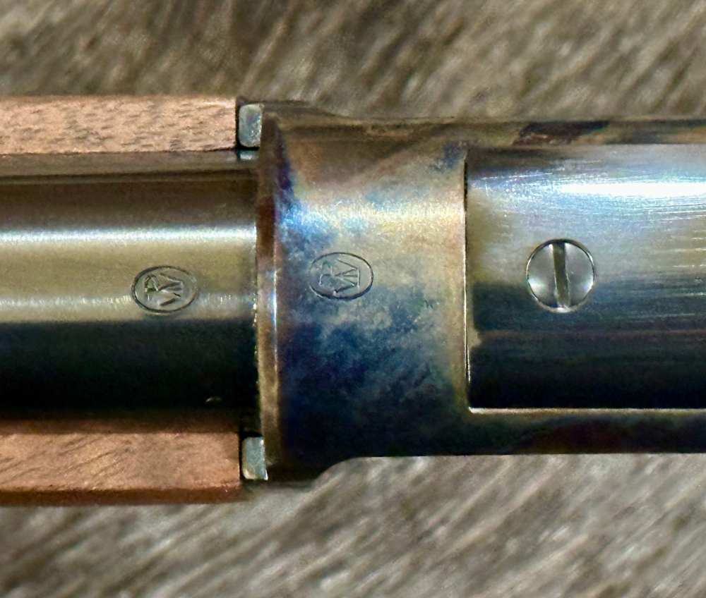 WINCHESTER 1873 SHORT RIFLE COLOR CASE HARDENED 44-40 WIN 20" GOOD WOOD-img-15