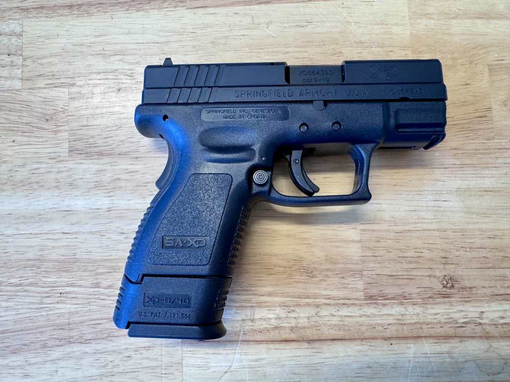 New Springfield 9mm 3" XD Sub - Compact.  No Reserve, Low Starting Price-img-2