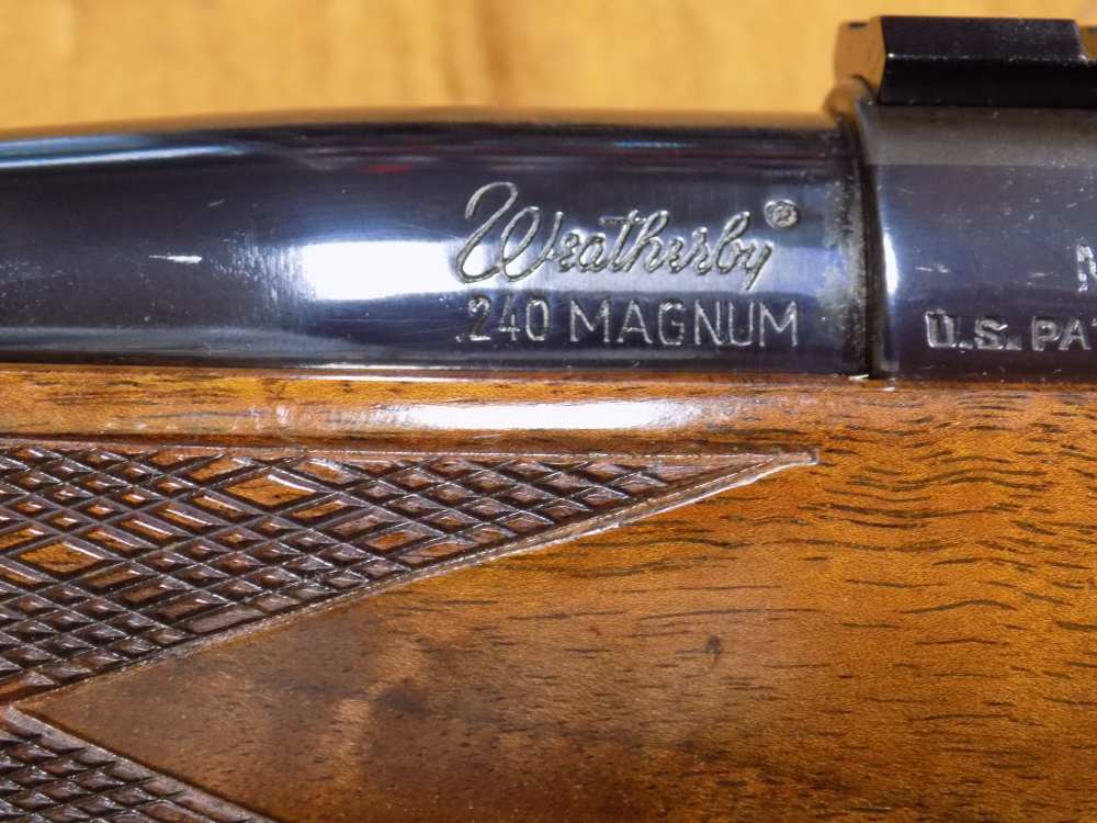 Weatherby MKV .240 Weatherby Caliber Made In Germany 24" BBL, 1968MFG-img-17