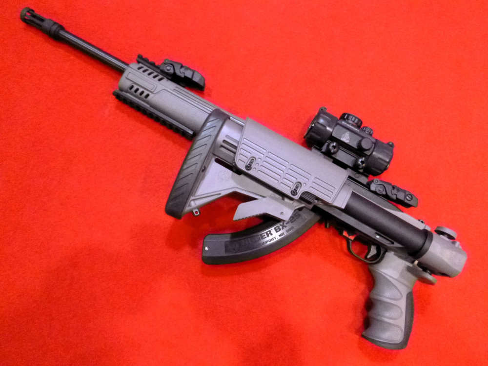 Ruger 10/22 Tactical Franklin Binary Trigger Folding Stock Threaded Barrel-img-29