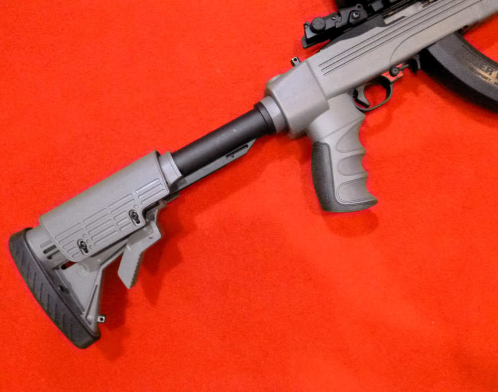 Ruger 10/22 Tactical Franklin Binary Trigger Folding Stock Threaded Barrel-img-1