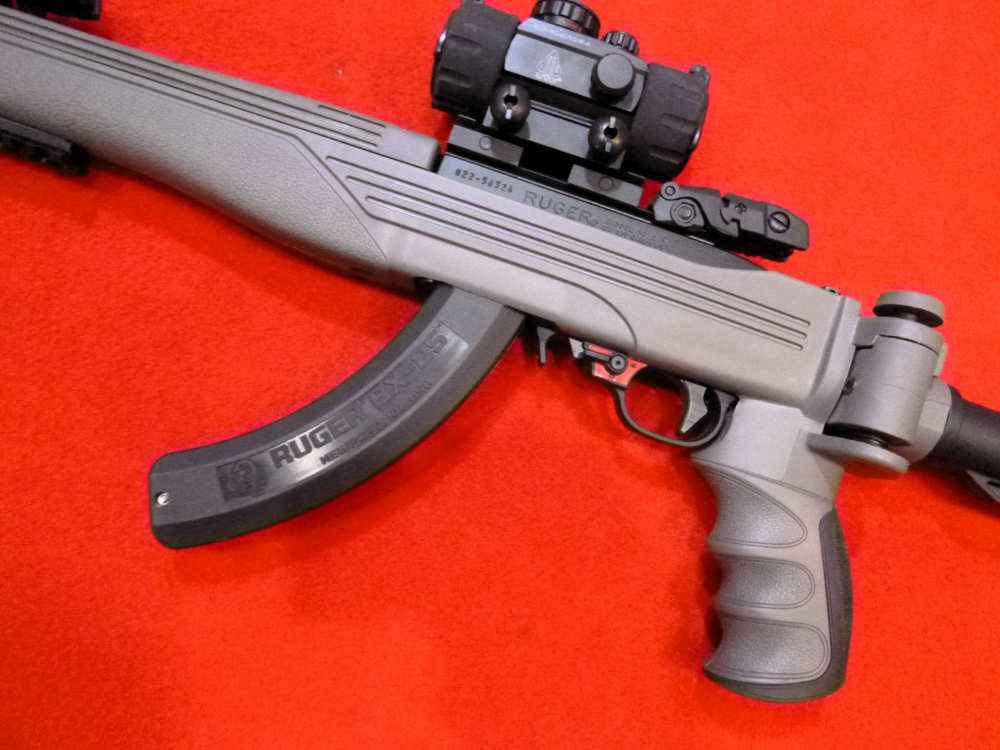 Ruger 10/22 Tactical Franklin Binary Trigger Folding Stock Threaded Barrel-img-15