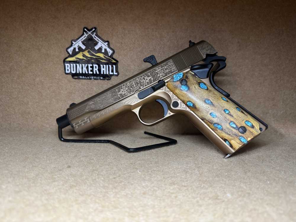 Colt 1911 Aztec .38 Super CNC Limited Edition #170 of 300  NIB-img-0
