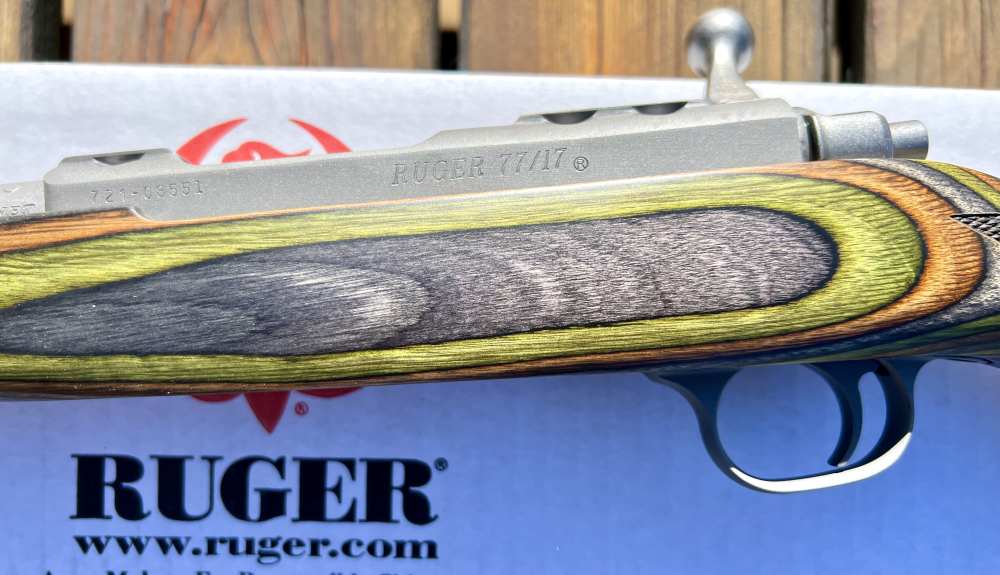 Ruger 77/17 .17 HORNET 18.5" Barrel Green Mountain Stock NIB  1 extra mag-img-19