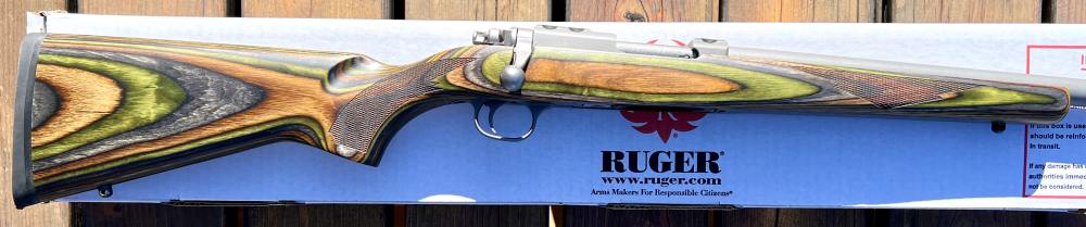 Ruger 77/17 .17 HORNET 18.5" Barrel Green Mountain Stock NIB  1 extra mag-img-2