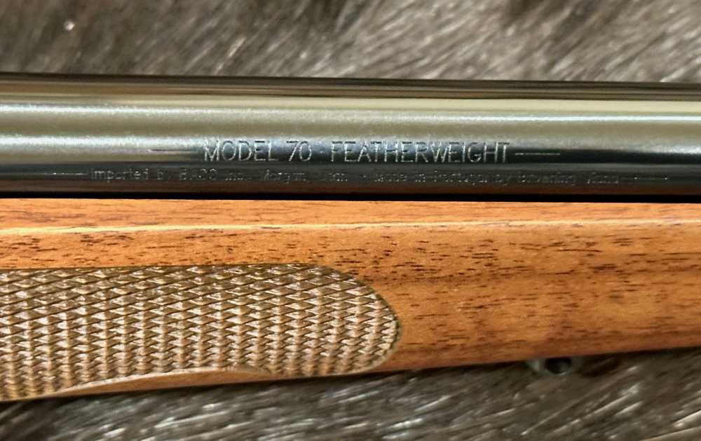 WINCHESTER MODEL 70 FEATHERWEIGHT 25-06 REMINGTON 22" GOOD WOOD-img-6