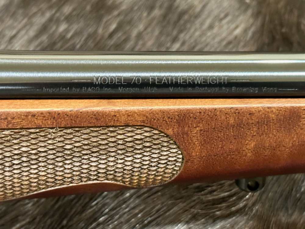 WINCHESTER MODEL 70 FEATHERWEIGHT 25-06 REMINGTON 22" GOOD WOOD-img-6