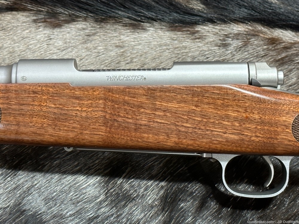 FREE SAFARI, NEW WIN MODEL 70 STAINLESS STEEL FEATHERWEIGHT 6.5 CREED 22"-img-9