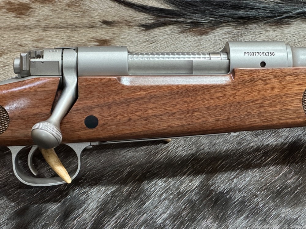 FREE SAFARI, NEW WIN MODEL 70 STAINLESS STEEL FEATHERWEIGHT 6.5 CREED 22"-img-0